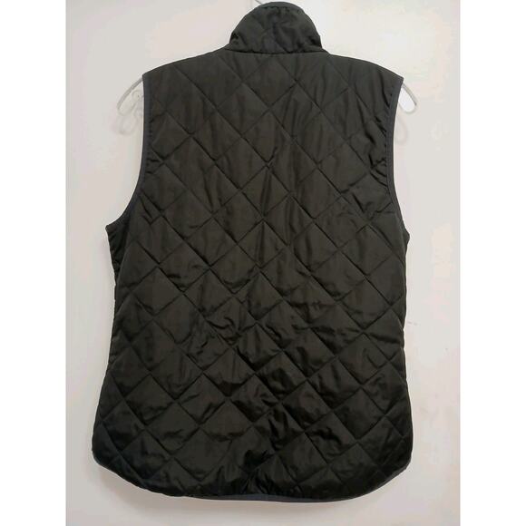 Old Navy Vest Size M Black Quilted Gorpcore Layer Lagenlook Sporty Discontinued - Picture 7 of 15